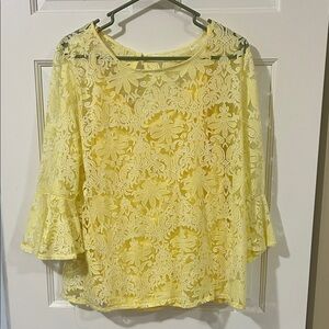 5/$40.  Yellow top with built in camisole